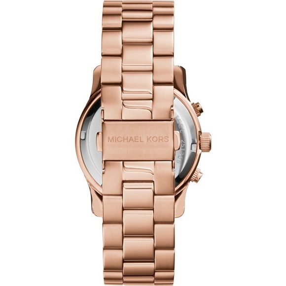 Michael Kors Rose Gold Runway Watch - Picture 3 of 5